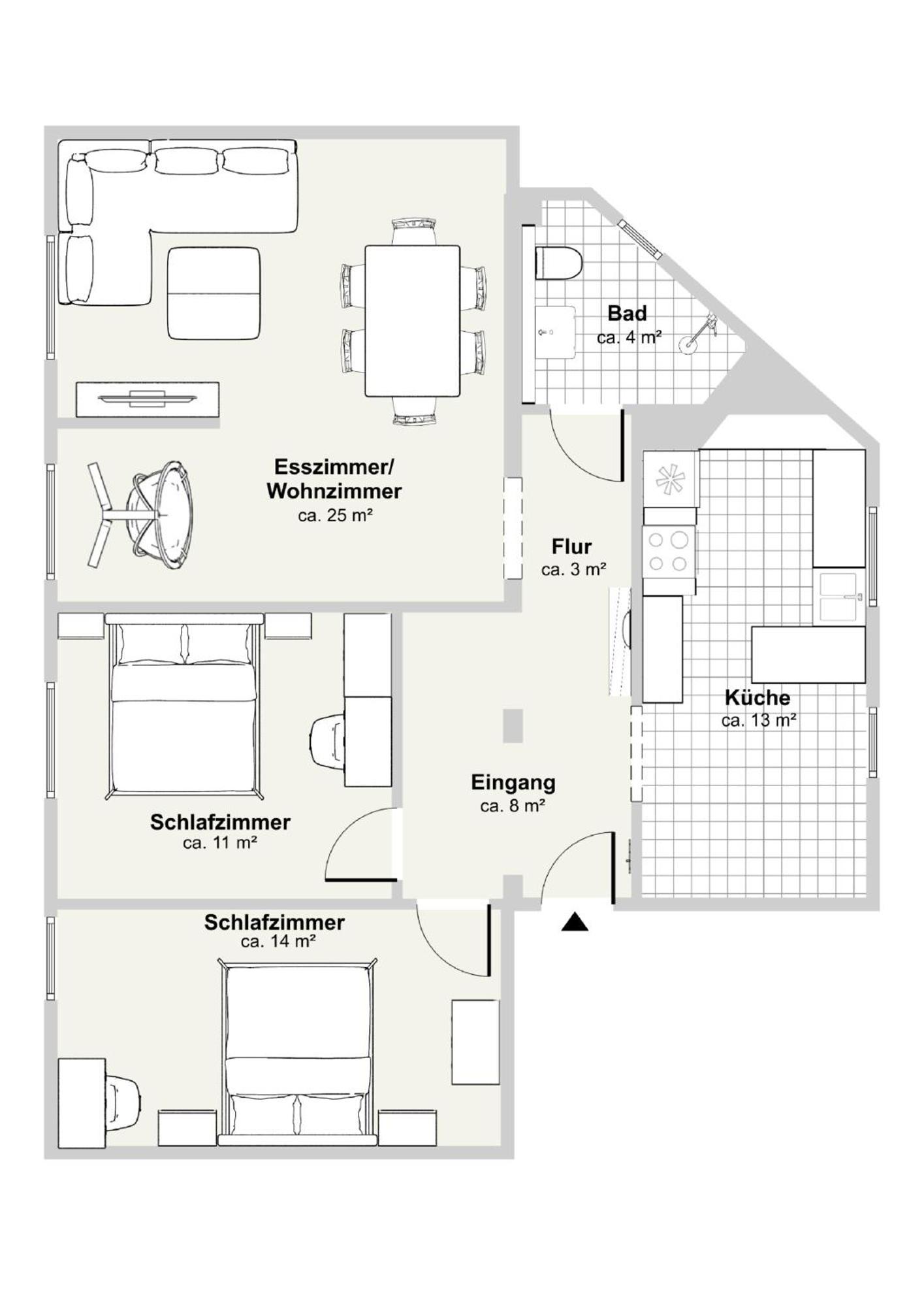 Maremar - City Design Apartment - 2 Schlafzimmer - Luxus Boxspringbetten - Kueche - Highspeed Wifi - Arbeitsplaetze براونشفايغ المظهر الخارجي الصورة