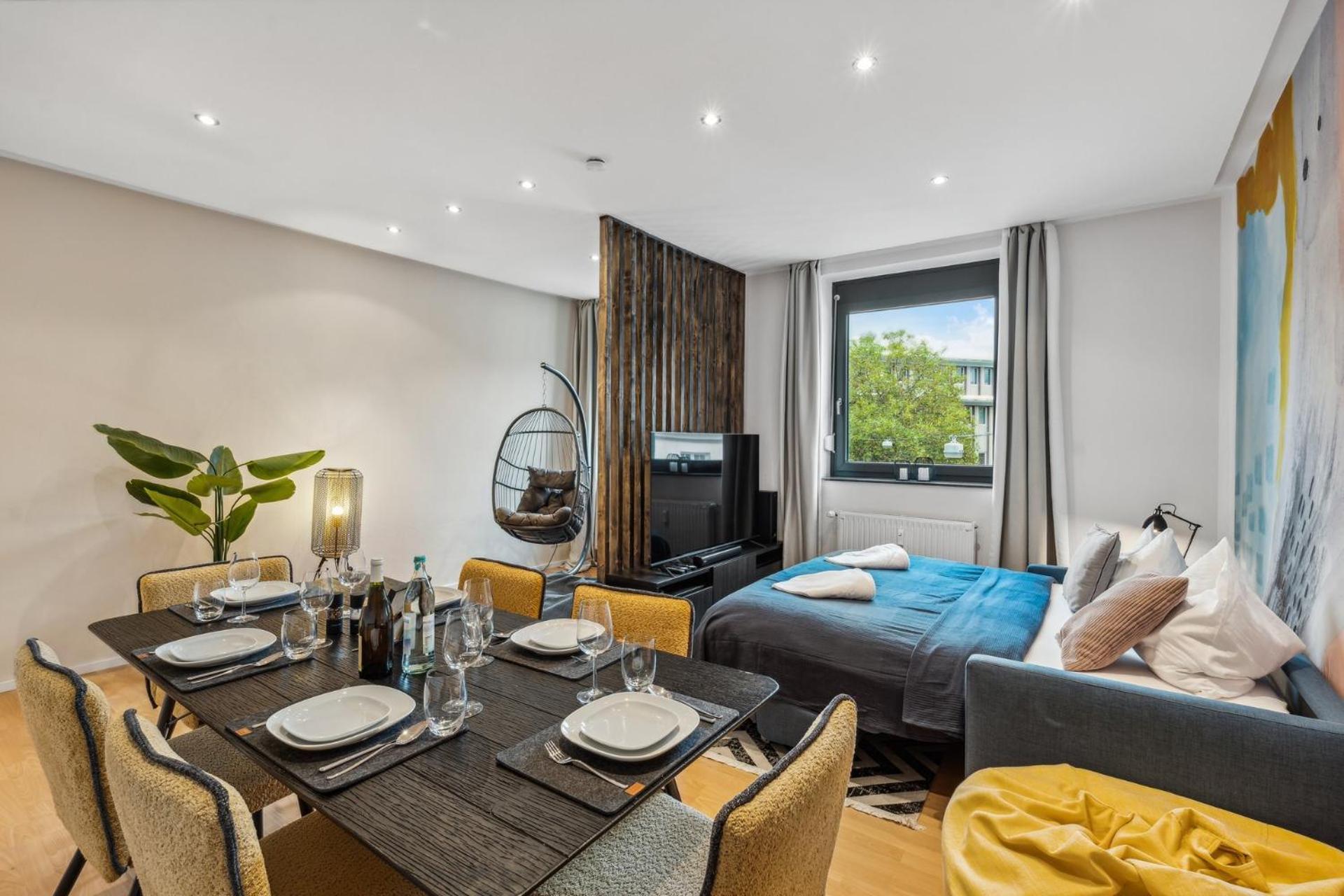 Maremar - City Design Apartment - 2 Schlafzimmer - Luxus Boxspringbetten - Kueche - Highspeed Wifi - Arbeitsplaetze براونشفايغ المظهر الخارجي الصورة